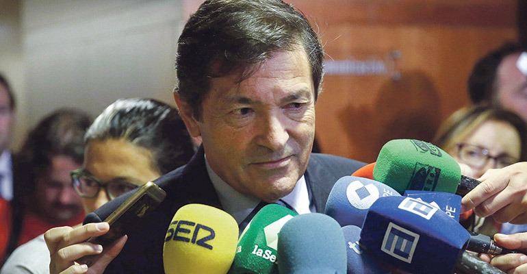 Javier Fernández, Präsident von Asturien. Foto: EFE