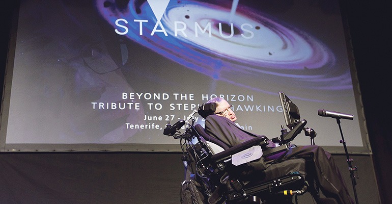 Star-Physiker Stephen Hawking. Foto: EFE
