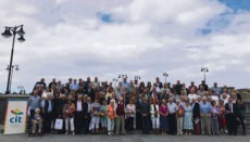 Gruppenbild auf der Plaza de Europa in Puerto de la Cruz Foto: CABTF