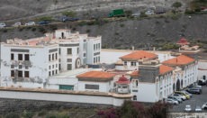 Das Migrantenzentrum CIE Barranco Seco befindet sich in Las Palmas auf Gran Canaria. Foto: EFE