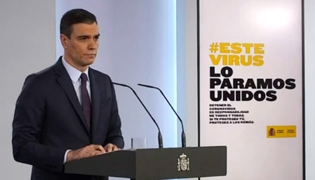 Regierungschef Pedro Sánchez gab in einer telematischen Pressekonferenz die nächsten Schritte der Lockerung der Ausgangssperre bekannt. Foto: EFE
