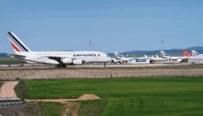 In Teruel stehen zahlreiche Passagierjumbos großer internationaler Fluggesellschaften wie der Air France, Lufthansa oder British Airways. Foto: EFE