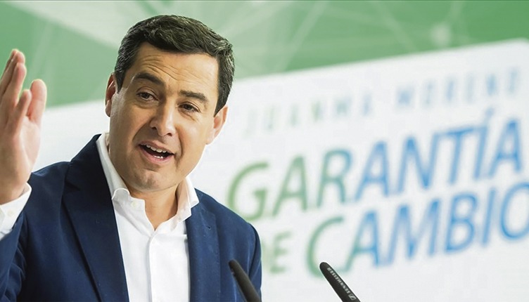 Juan Manuel Moreno, Präsident der Regionalregierung von Andalusien Foto: EFE