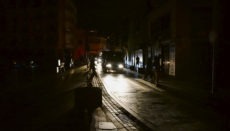 Auf Teneriffa lagen die Straßen stundenlang im Dunkeln. Foto: Moisés Pérez