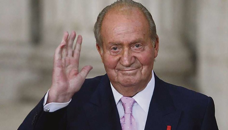 Der emeritierte spanische König Juan Carlos sieht sich Ermittlungen der Generalstaatsanwaltschaft des Obersten Spanischen Gerichtshofes ausgesetzt. Foto: EFE
