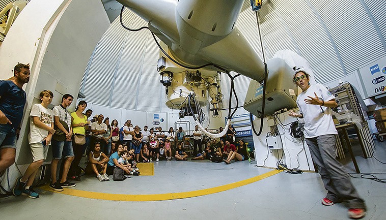 Die Führungen durch die Observatorien des IAC auf La Palma und Teneriffa entfallen vorerst. Foto: iac