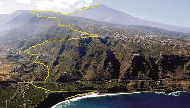 Die „Ruta 0-4-0“ führt vom El Socorro-Strand in Los Realejos bis hinauf zum Teide.