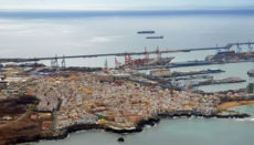 Die Polizei entdeckte die gestohlenen Autos in Containern, die im Hafen von Las Palmas auf Gran Canaria umgeschlagen wurden. Foto: Fotos Aereas de Canarias