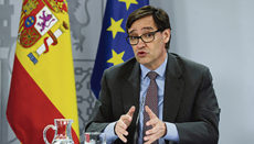 Gesundheitsminister Salvador Illa kandidiert bei den Regionalwahlen in Katalonien. Foto: efe