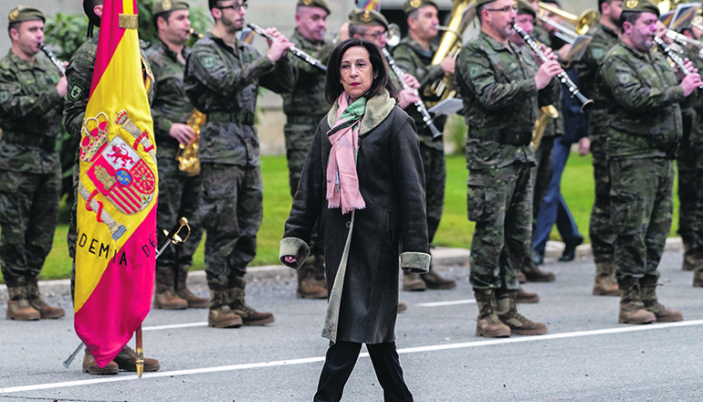 Margarita Robles, spanische Verteidigungsministerin Foto: EFE