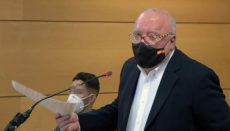 Ex-Kommissar José Manuel Villarejo im Gerichtssaal Foto: EFE