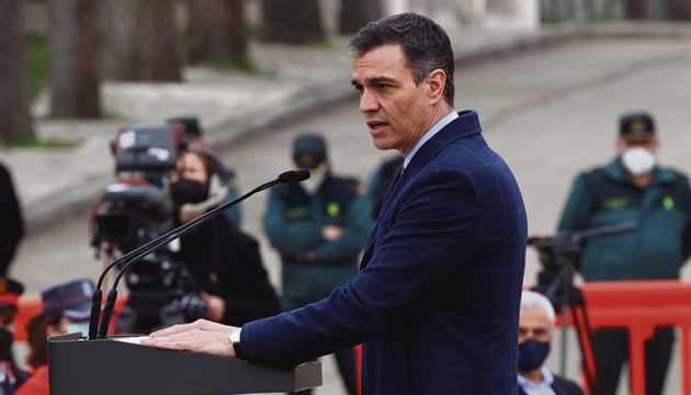 Pedro Sánchez in Valdemoro Fotos: EFE