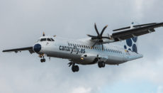 Die kanarische Low-Cost-Airline Canaryfly nimmt die Passagierflüge zwischen den Inseln wieder auf. Foto: Canaryfly