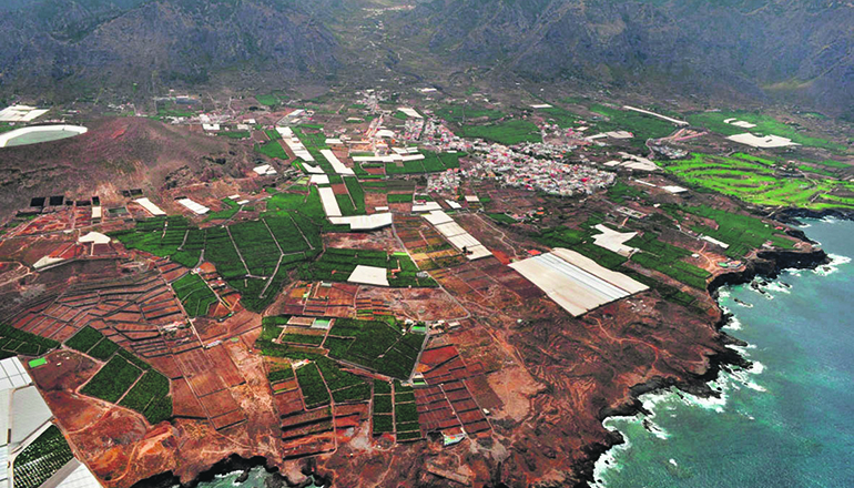 Buenavista del Norte war im Februar sechs Stunden lang ohne Strom. Foto: Fotos Aereas de Canarias