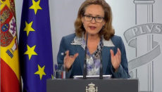 Wirtschaftsministerin Nadia Calviño Foto: EFE