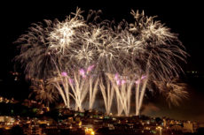 Feuerwerk Dia de la Cruz in Los Reaelejos. FOTO: Ayuntamiento Los Realejos