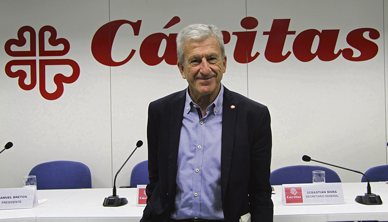 Manuel Bretón, Präsident der Caritas in Spanien Foto: CARITAS