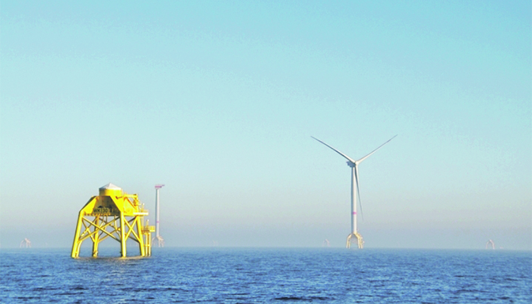 Iberdrola betreibt bereits mehrere Offshore-Windparks, im Bild eine Anlage namens Wikinger vor Rügen. Foto: Iberdrola