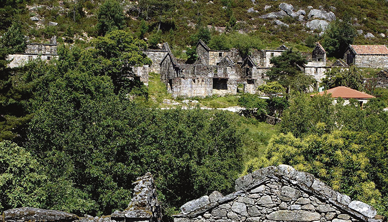 Manche Dörfer im spanischen Hochland sind schon verlassen. Foto: EFE