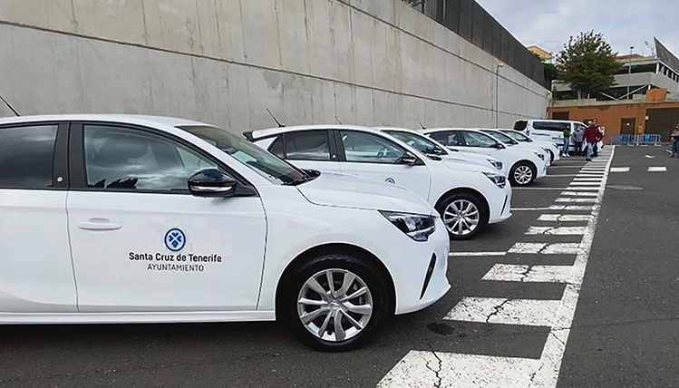 Die Inselhauptstadt setzt bei der Fuhrparkerneuerung auf Elektro- und Hybridmodelle. Foto: Ayuntamiento de Santa Cruz de Tenerife