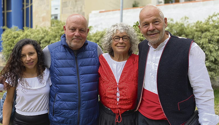 Die Tragödie auf La Palma hat Viviane und Alonso (l.) und Siglinde und ihren Mann (r.) für immer verbunden. Foto: NOTICIA