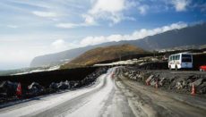 Die Straße LP-213 verbindet nun wieder das Tal von Aridane. Foto: Cabildo de La Palma